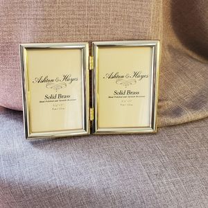 Ashton & Hayes Solid Brass Dual Frame 3.5x5